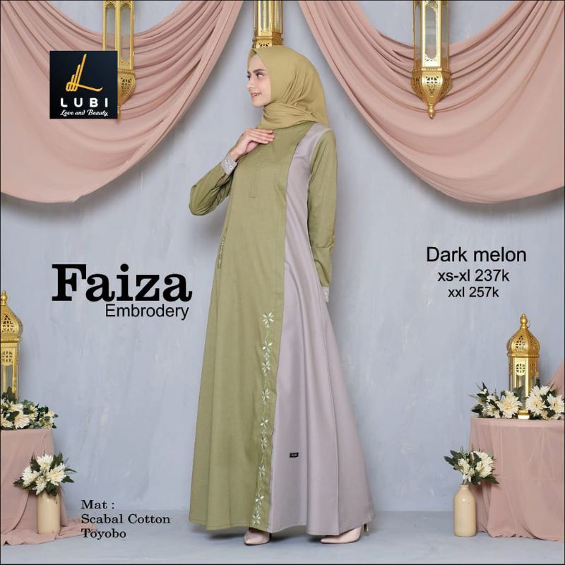 GAMIS LUBI FAIZA DARK MELON