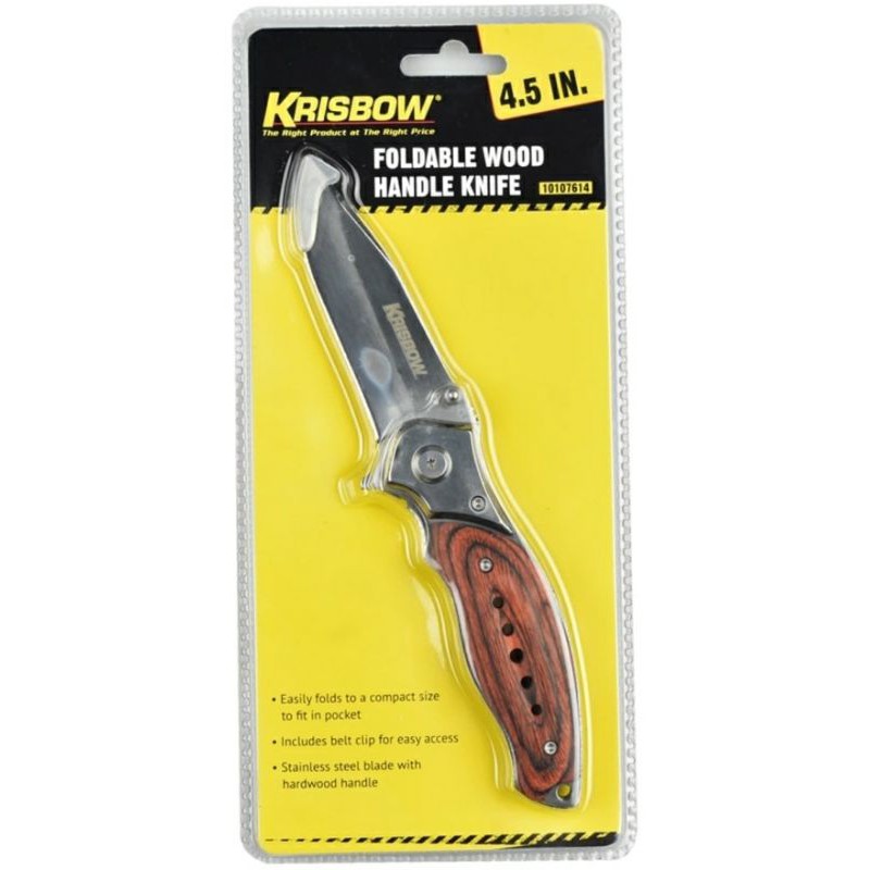 Krisbow Pisau Lipat 11.4 Cm