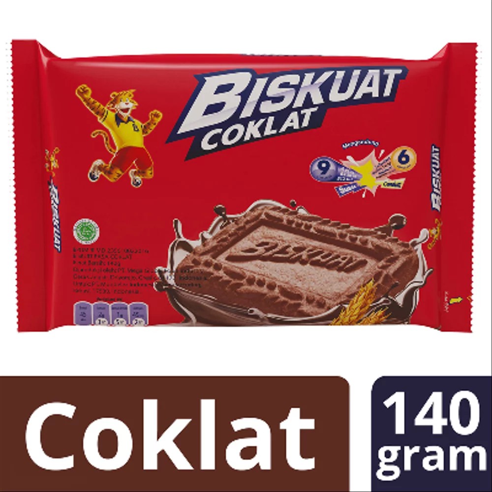 

Biskuat Biscuit Energi Coklat 140G