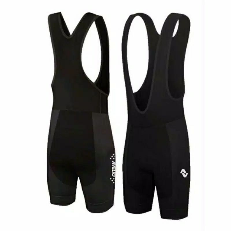 celana sepeda Avelio BIB SHORT Black 3D padding pants bicycle MTB Roadbike seli