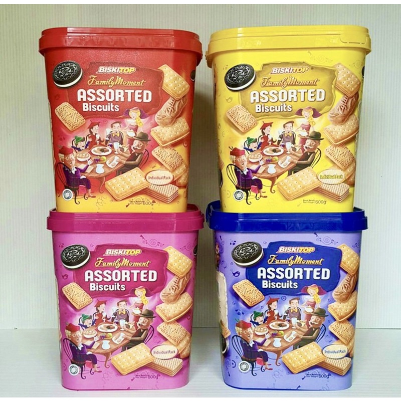 Biskitop Family Moment assorted biscuit 600gr
