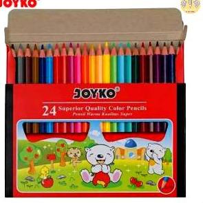 

Promo Stok Pensil Warna Joyko CP-24PB Color Pencils 24 Warna