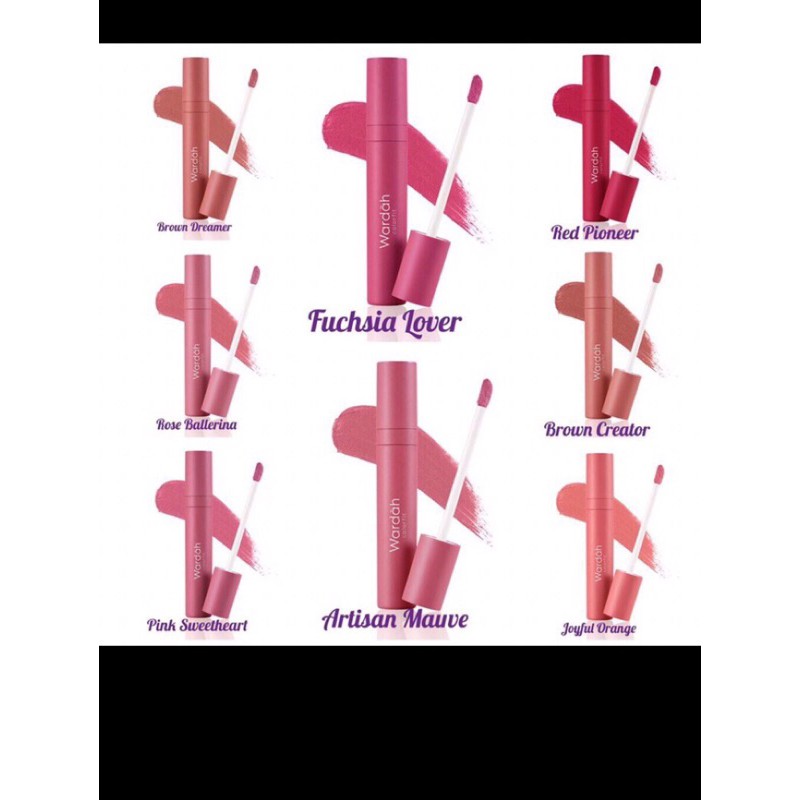 Wardah Colorfit Velvet Lipstik