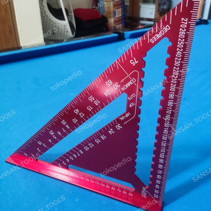 

Produk Murah Alumunium Aloy Speed Square 12Inch 30Cm Penggaris Segitiga Diskon
