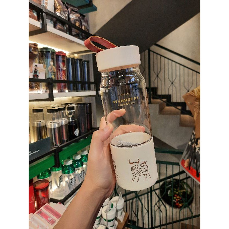 Tumbler Starbucks Spesial Edition Ox Golden Transparan Basic 2021