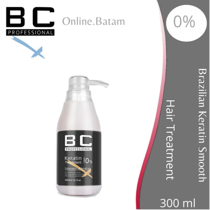 (BISA COD) Keratin Treatment Smoothing BC PROFESIONAL Brazillian keratin Rambut Treatment 300ml