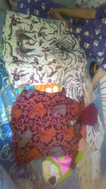 Odza Classic Baju Kemeja Batik Pria Solo Slim Fit Premium Lengan Pendek