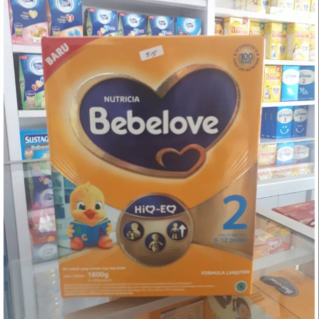 

SUSU BEBELOVE 2 1800g 6-12 Bulan