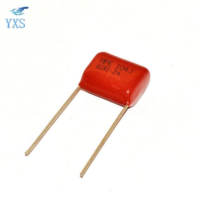 Kapasitor Milar Capacitor Mylar 104J 630V 104 630 V 100nF