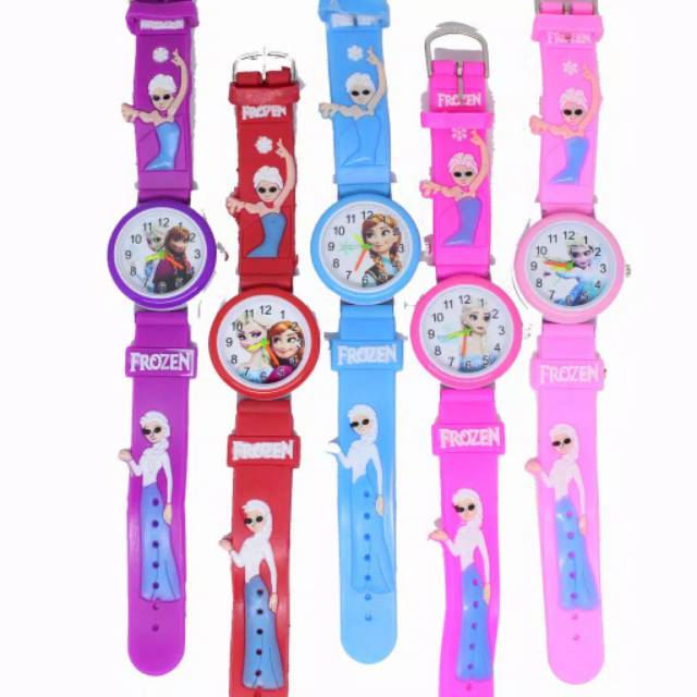 JAM TANGAN ANAK MURAH ANALOG KARAKTER SUPERHERO KARTUN ROBOT JAM ANAK FASHION KIDS BANJARMASIN