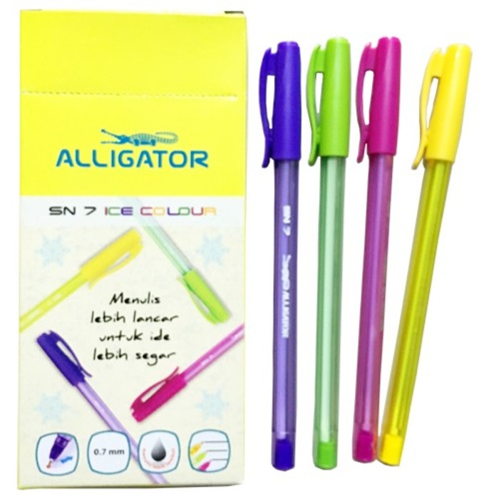 

Ballpoint Alligator Ice Colour 0.7