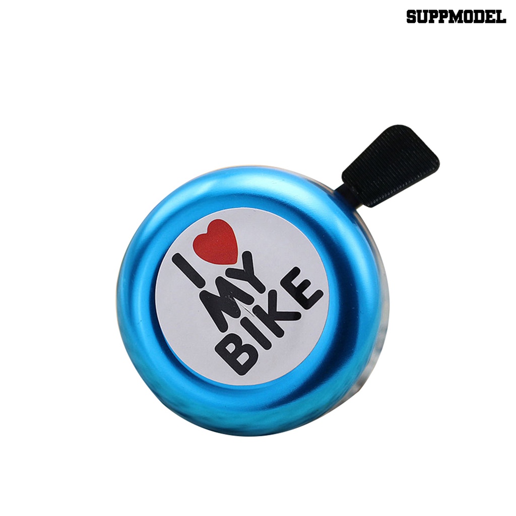 Bel Sepeda Motif Print I Love My Bike Dengan Suara Jernih