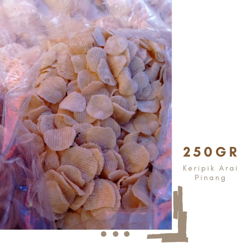 

Kerupuk Arai Pinang 250g