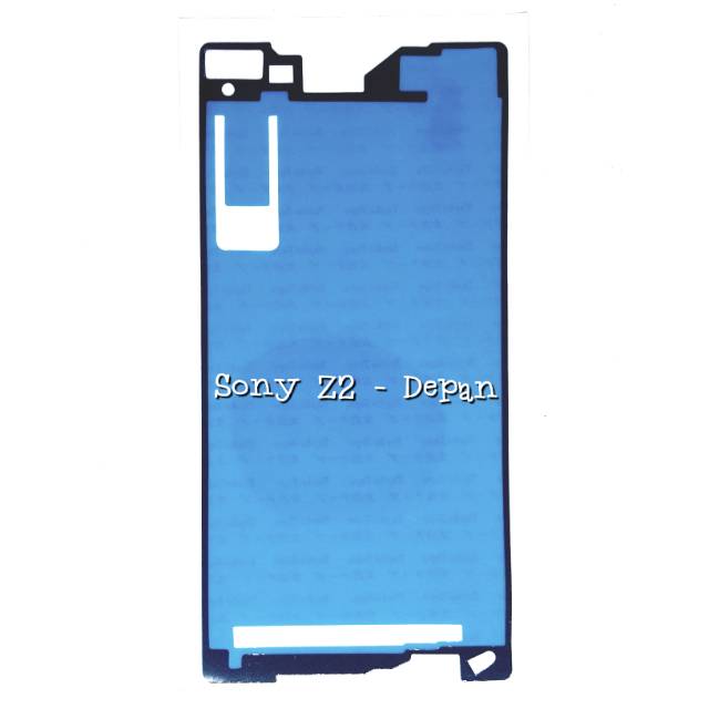 

Lem Adhesive LCD Touchscreen Sony Xperia Z2 Big D6502 D6503 D6543 L50 SO-03F - Double Tape Depan Z 2