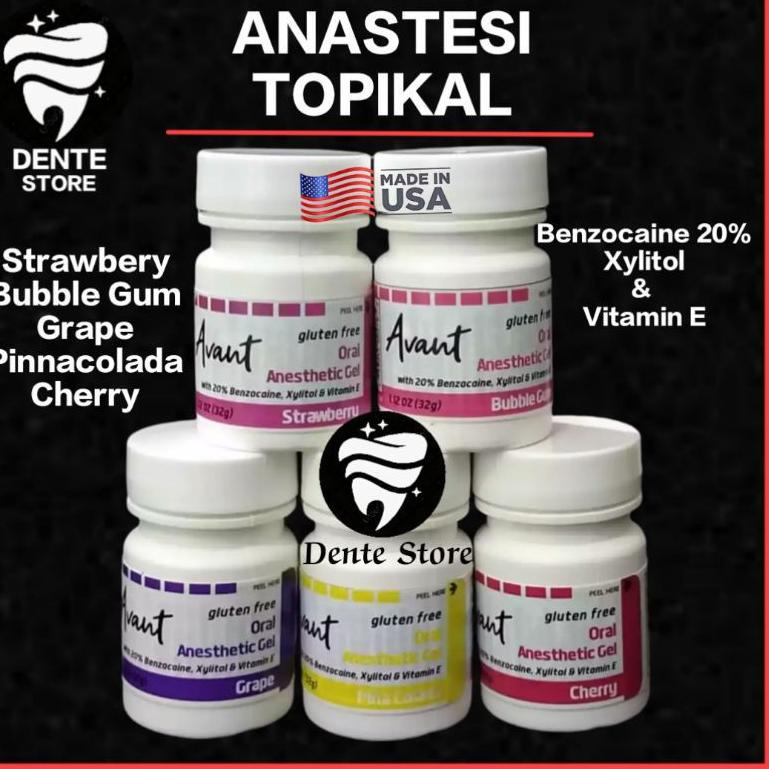Terlaris TOPICAL ANASTESY / TOPIKAL ANASTESI / TOPICAL ANASTHETIC GEL AVANT CSE
