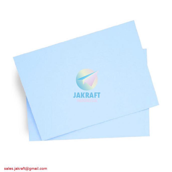 

Kertas Karton HVS BC Brief Card A4 160 Gram Gsm Doff Doft Biru