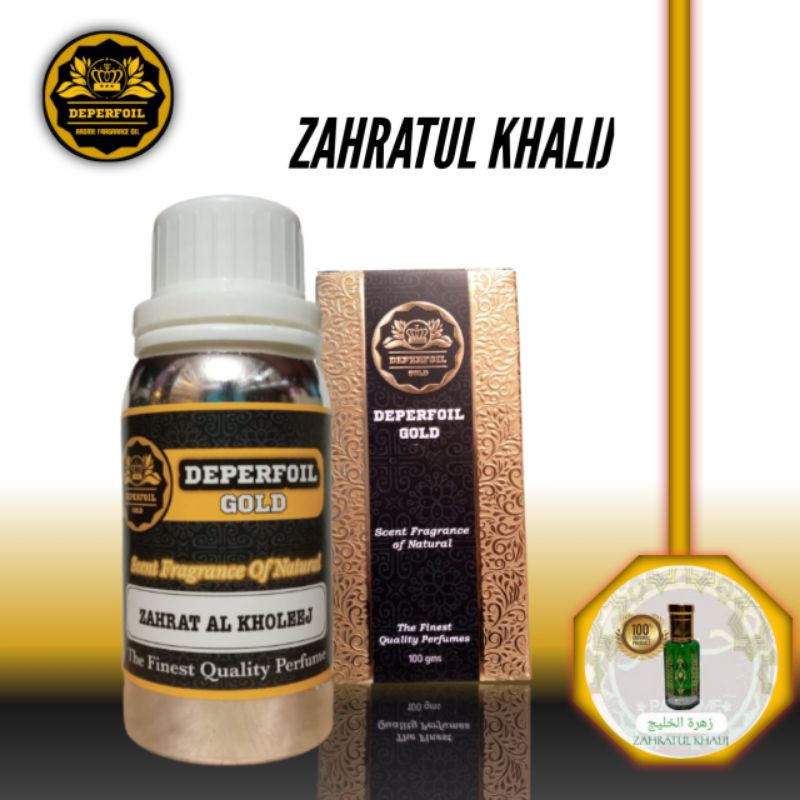Parfum ZAHRATUL KHALIJ - Biang Parfum Zahrat non alkohol