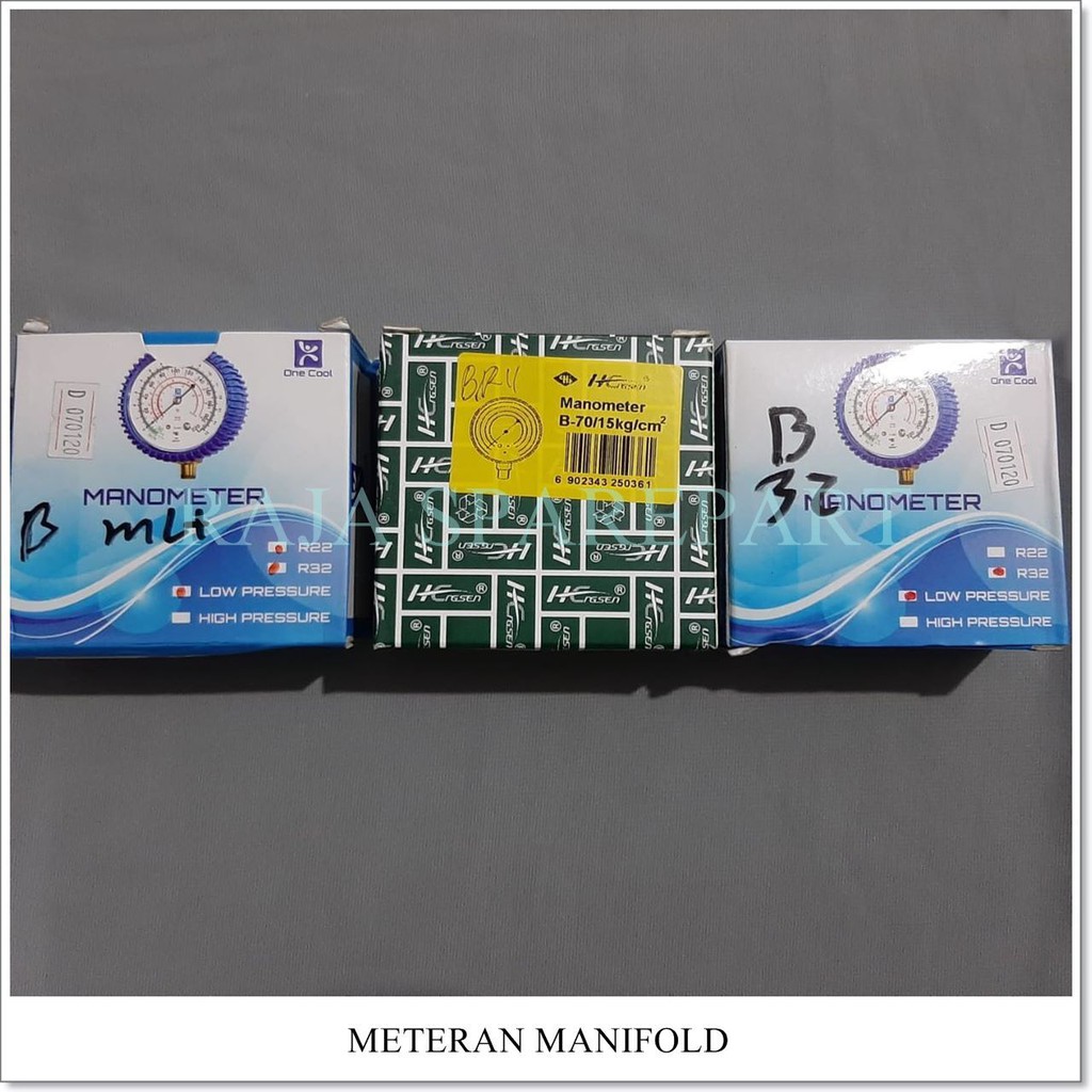 Meteran Manifold / Meteran Pengukur Tekanan