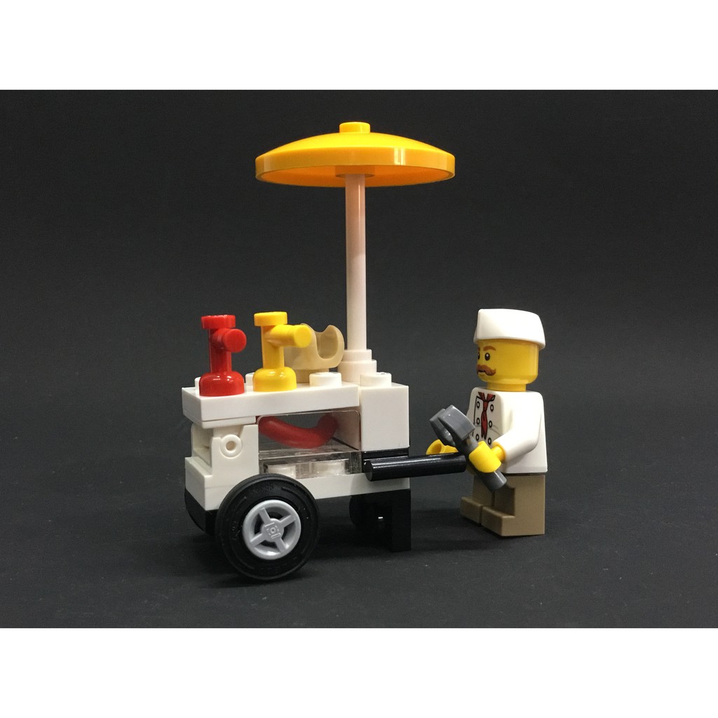 Lego City 60134 People Pack Fun in The Park Hotdog Vendor Partout