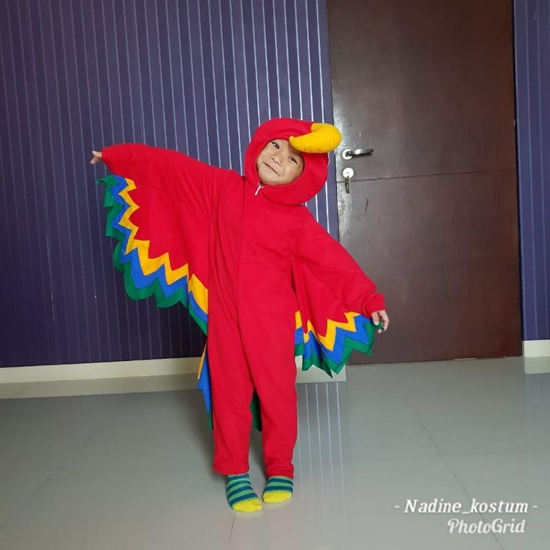 Kostum burung/kostum binatang/kostum binatang anak/kostum burung anak/Nadine kostum/kostum hewan/kos