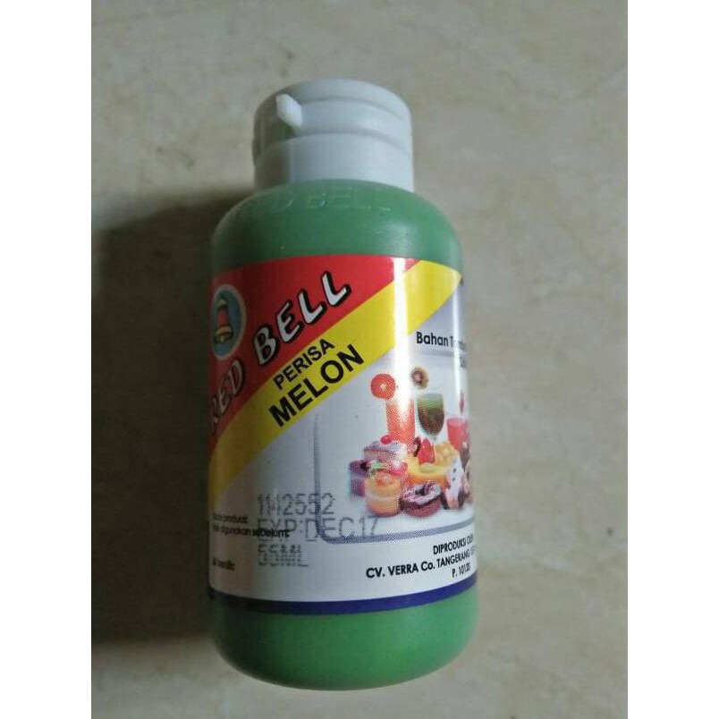 

31.87-Kue- Perisa/Pasta Melon+Red Bell 55Ml+Untuk Perisa Jus Dan Kue -Terlengkap-Termurah-Dijamin.