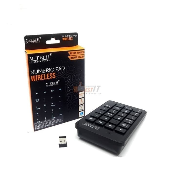 wireless keyboard angka numeric keypad