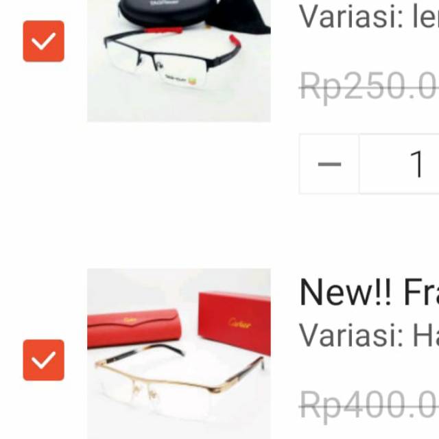 Kacamata Pesanan Khusus Bpk Ferry Irawan