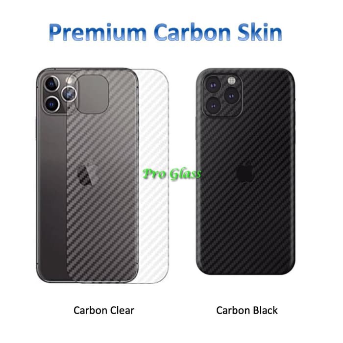 Iphone 11 / 11 PRO / 11 PRO MAX CARBON BLACK Skin / sticker / garskin case cover PREMIUM