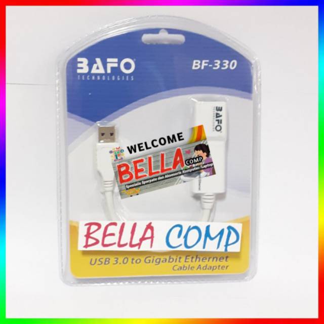 Converter USB to LAN BAFO Gigabit BF-330 Ethernet RJ45 1000Mbps BF330