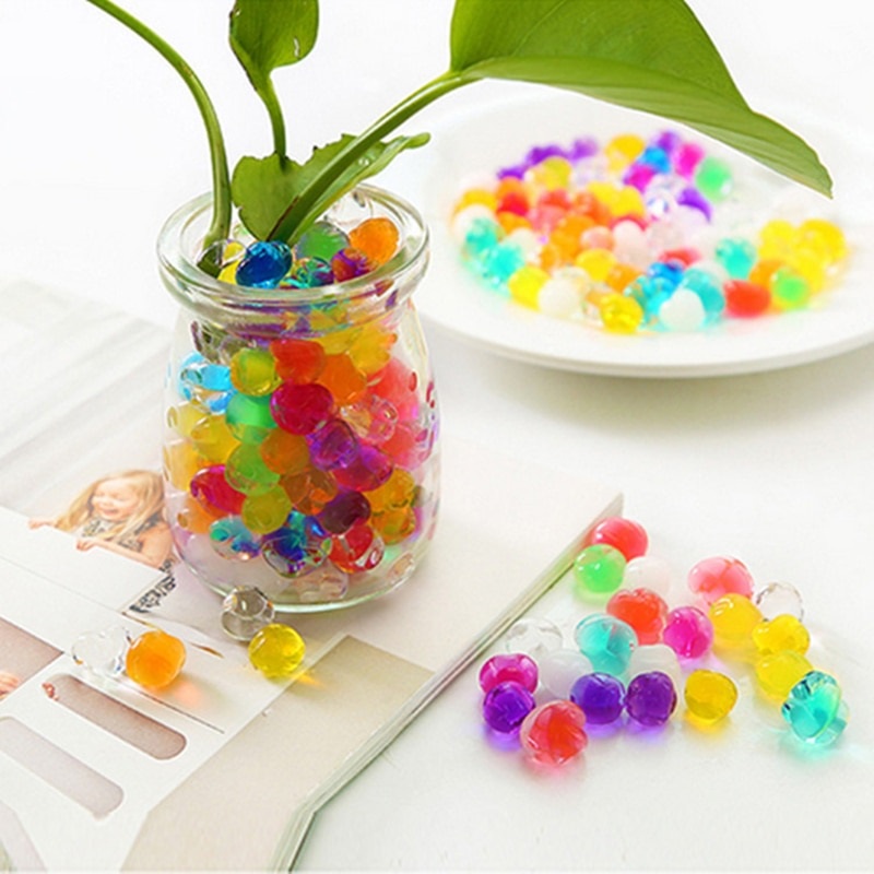 Water Beads 100 Gram Mainan Waterbeads Mainan Jelly Mainan Sensorik Anak Mainan Montessori Sensory Play