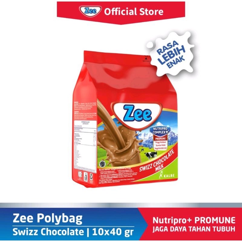

Zee Sachet In Bag 10×40gr (10 sachet gratis 1)