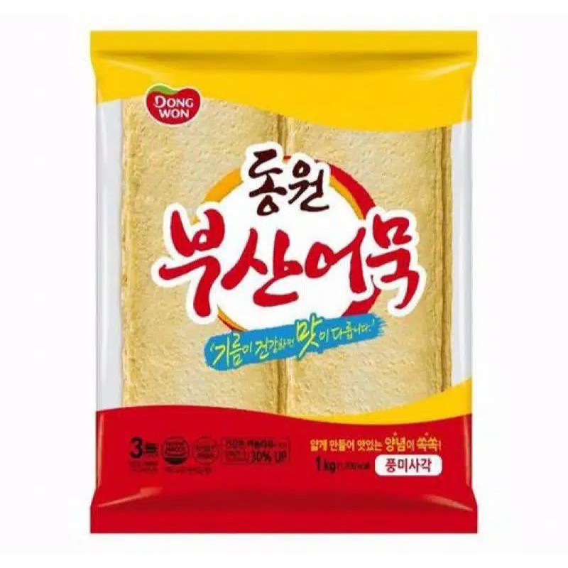 

Odeng korea / fish cake - dongwon 1kg isi 20pcs