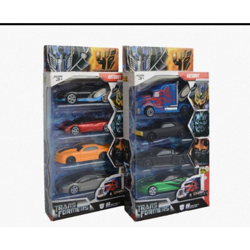 mainan diecast mobil tranformer