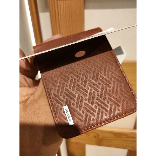Dompet Pria Pull&Bear Coklat Original Kulit JTX233410