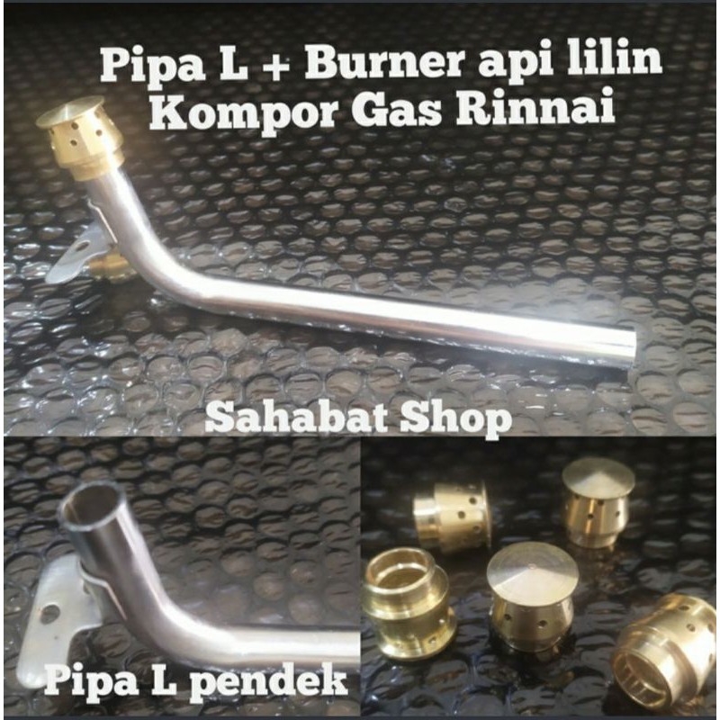 Kuningan kecil rinnai Turbo tornado  Tungku L Api lilin Spare part kompor Rinnai 712 bgx 712t Tg A