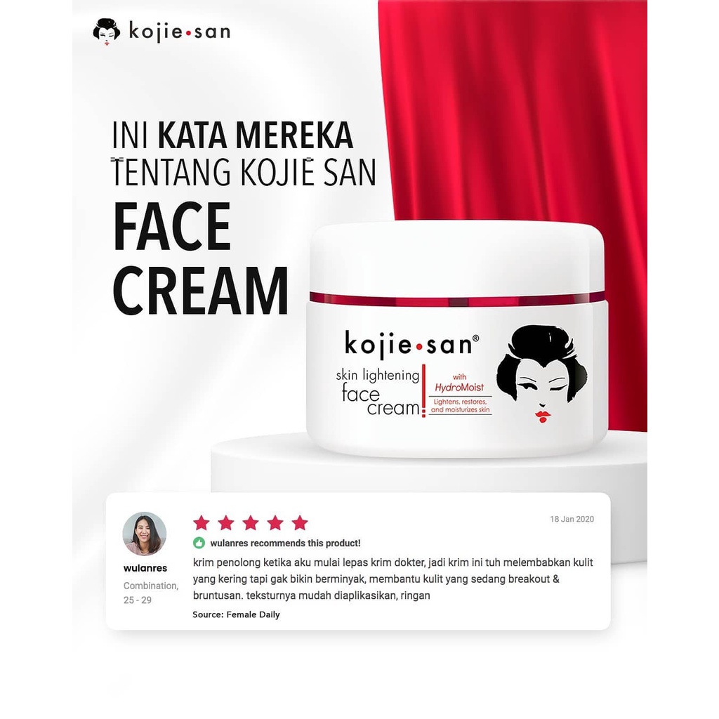 Kojie San Skin Lightening With Hydromoist Series (Cream/LotionFace Wash/Foam/Gel/Toner/Body Wash)