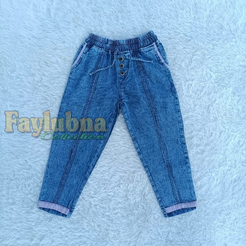 Baggy Jeans Anak Perempuan 3-5 Tahun / Celana Jeans Terbaru Anak // Celana Panjang Anak Balita / Jeans Baggy