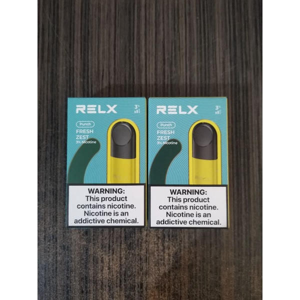 Relx infinity essential pod 1 pack Fresh zest