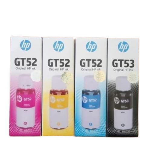 HP GT52/GT53 BLACK Ink ORIGINAL GT 52/53 Tinta Hitam