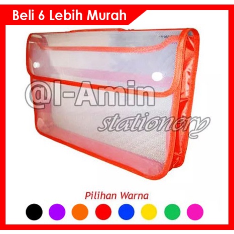 

Zipper School Bag (Map Jinjing) MAP SLETING / MAP KANCING