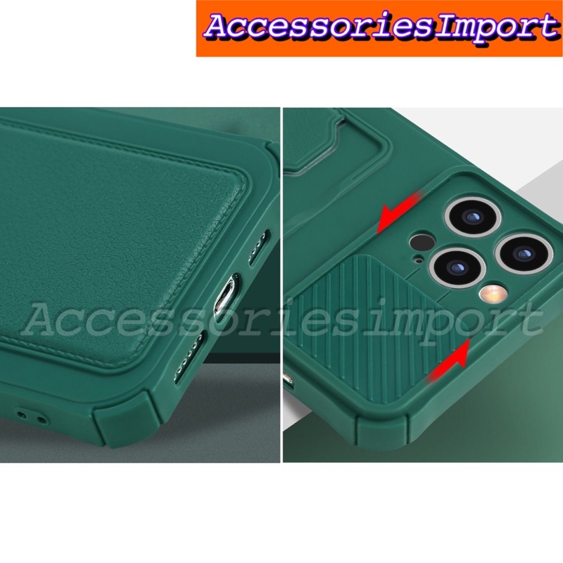 REALME C33/ C30/ C35/ C31/ C21/ C21Y/ C20/ C11 2021 / SOFT CASE MACARON SLIDE CAMERA PLUS SLOT CARD HOLDER / SOFT CASE CAMERA SLIDING PLUS SLOT CARD DESIGN