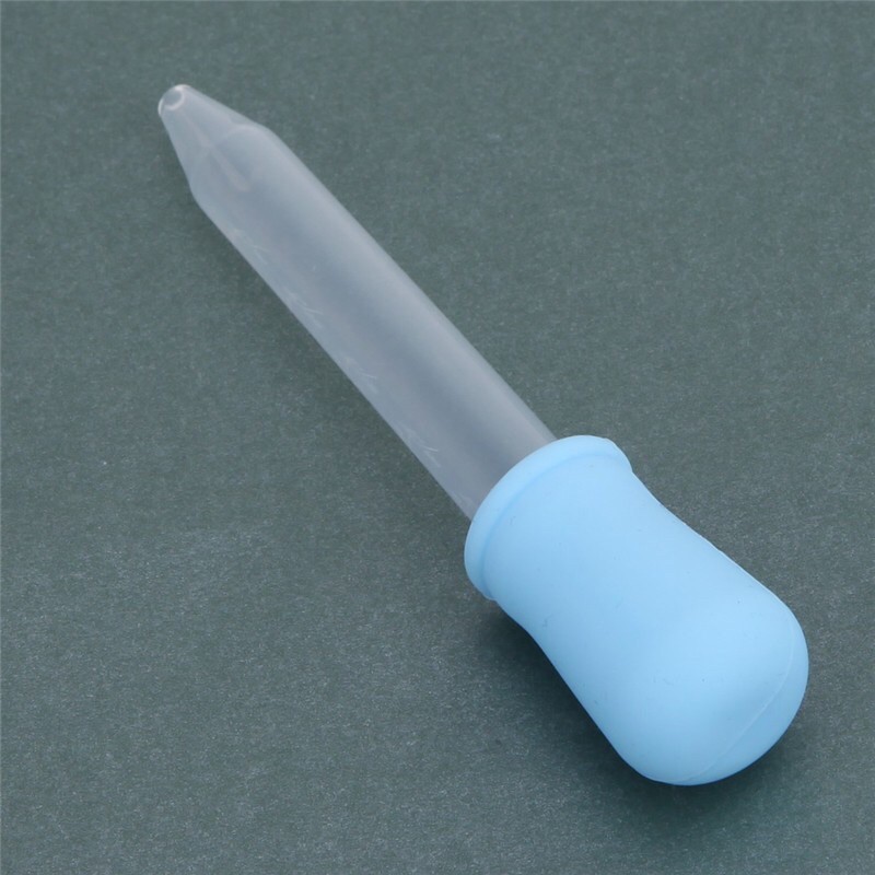 Pipet Tetes Plastik Silikon Bayi 5ml Obat ASI Pipette Dropper Medicine Breast Milk Baby Plastic