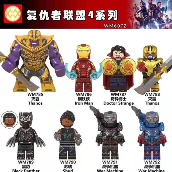 Hemat Wm787 - Doctor Strange Stephen Avengers Minifigure Lego Brick Wm6072 Limited