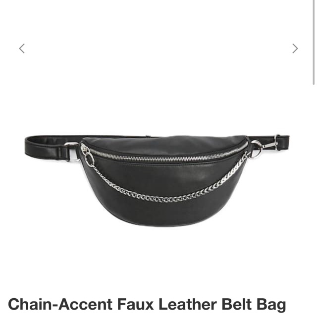 Forever 21 chain belt bag