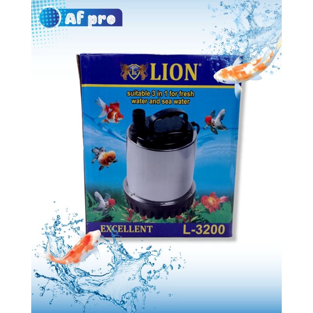 PROMO MURAH Pompa kolam air mancur merk LION 3200