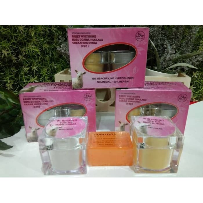 

Asli 100% CREAM SUSU DOMBA / CSD / PERAWATAN WAJAH Terpopuler