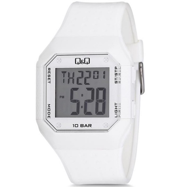 Jam Tangan Pria QQ Q&amp;Q QnQ Original Sport Fashion Digital M158 Water Resist 10 BAR