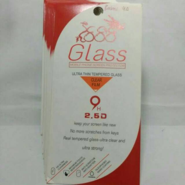 Glass Xiaomi Redmi 4A Mi4A Tempered Glass Anti Gores Kaca Screen Guard Protector
