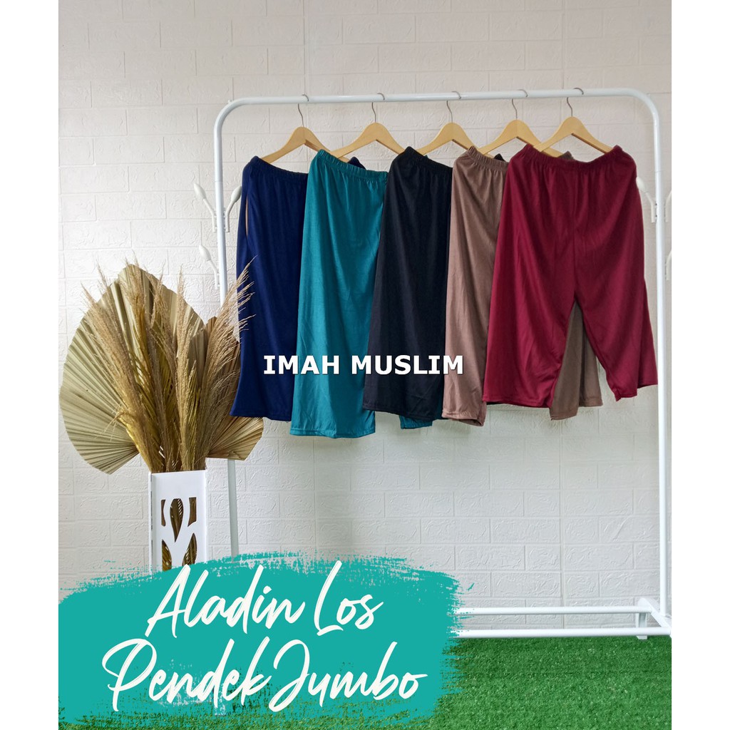 Aladin Los Jumbo Pendek Celana Pendek Wanita Clamis  Uk Jumbo Murah Bisa COD