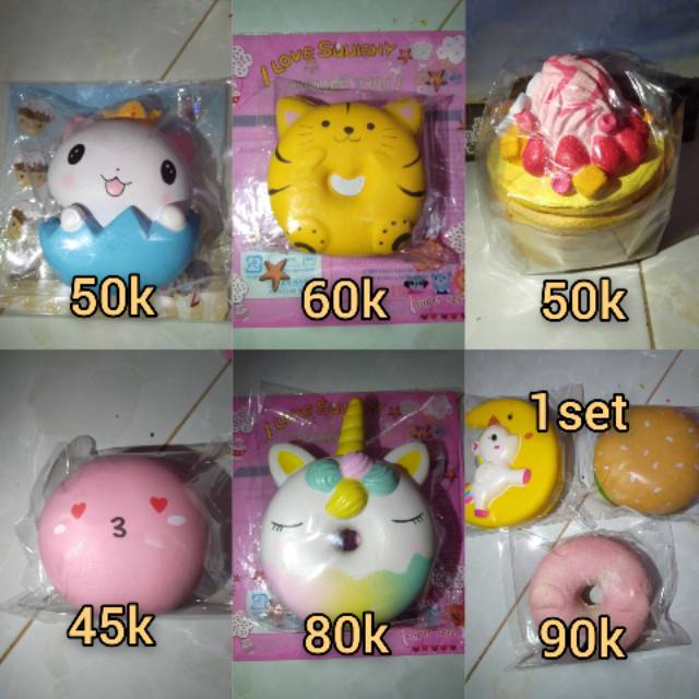 Flash sale squishy licensed murahh
